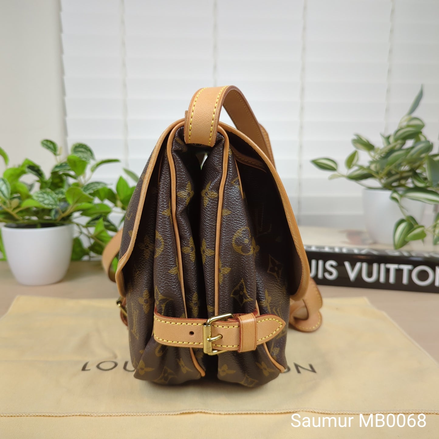 Louis Vuitton Monogram Saumur 30 Messenger Bag