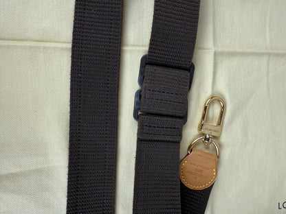 Brown Adjustable Webbed Strap – Vachetta & Gold-Tone Hardware