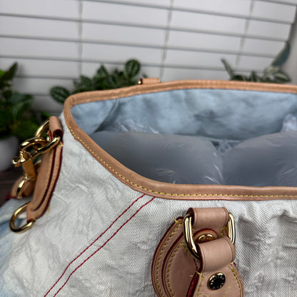 Louis Vuitton Limited Edition Blue Denim Sunlight Bag