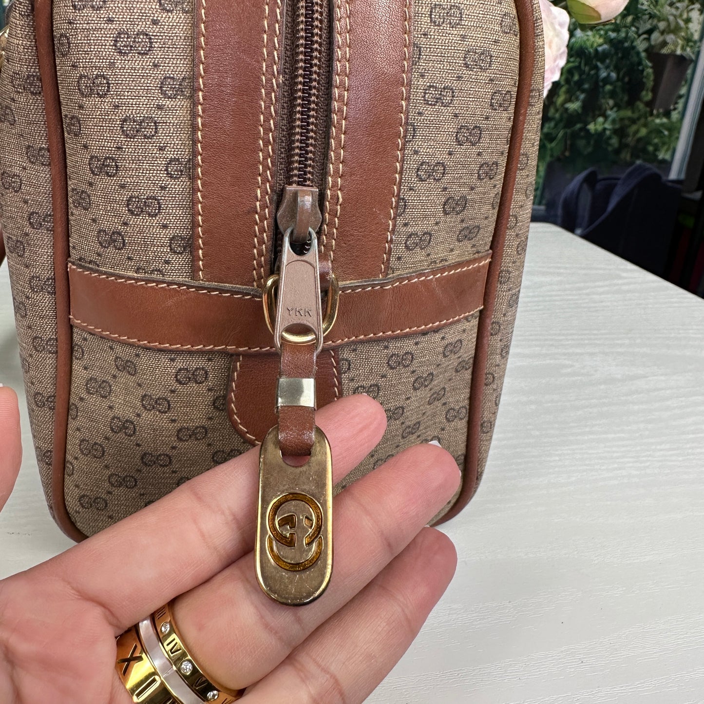 Gucci Vintage Sherryline Boston Bag