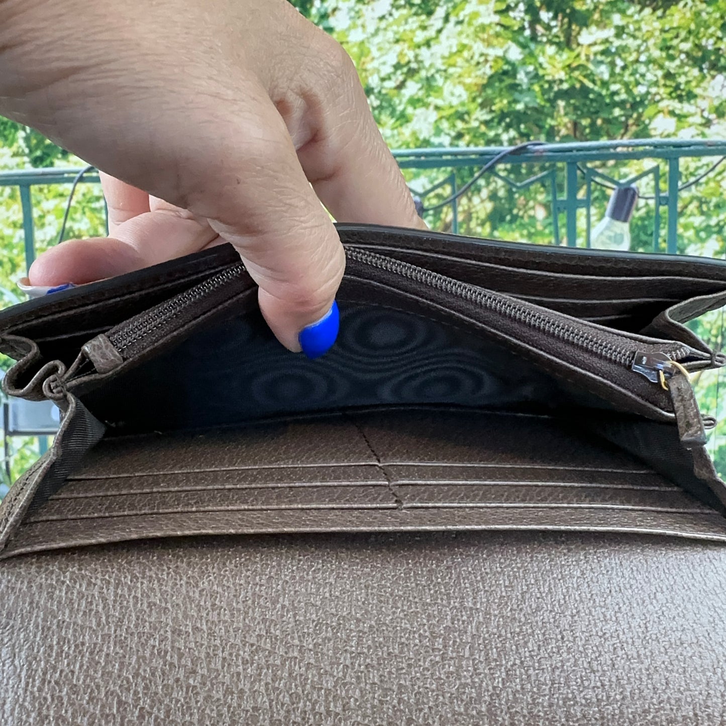Gucci Ophidia GG Continental Wallet