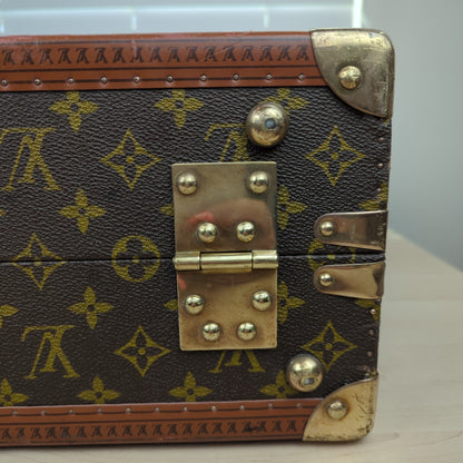 Louis Vuitton Vintage 1960 Monogram Bisten 60 Trunk