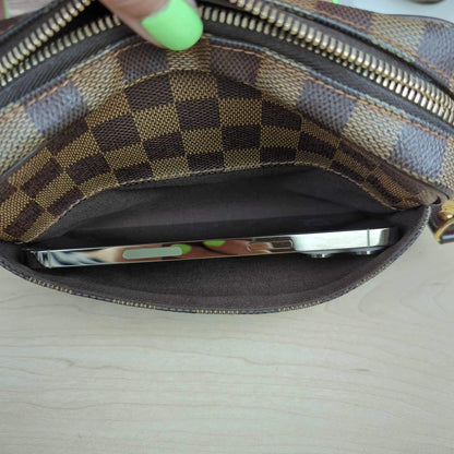Louis Vuitton Damier Canvas Macao Wristlet Clutch