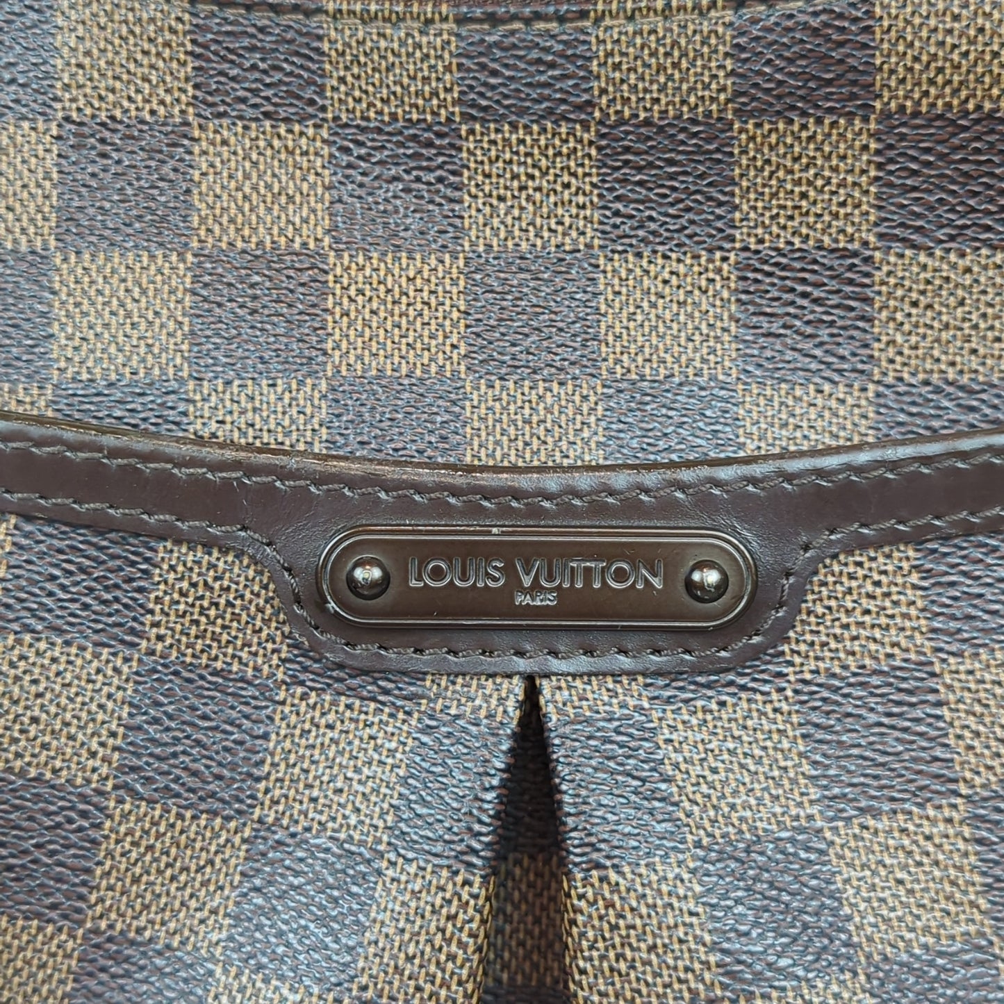 Louis Vuitton Damier Ebene Bloomsbury PM Crossbody Bag