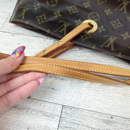 Limited Edition Monogram Vinyl Ambre Cruise Tote Bag