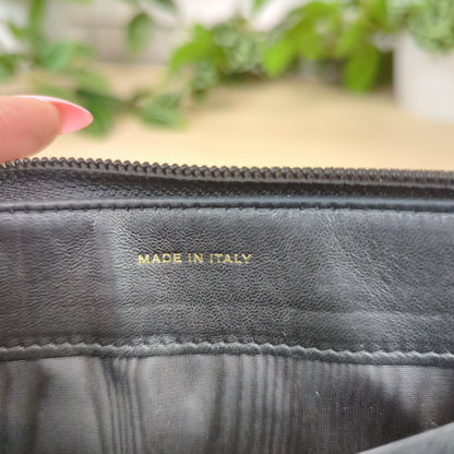 Chanel Caviar Timeless CC Zipped Wallet Black
