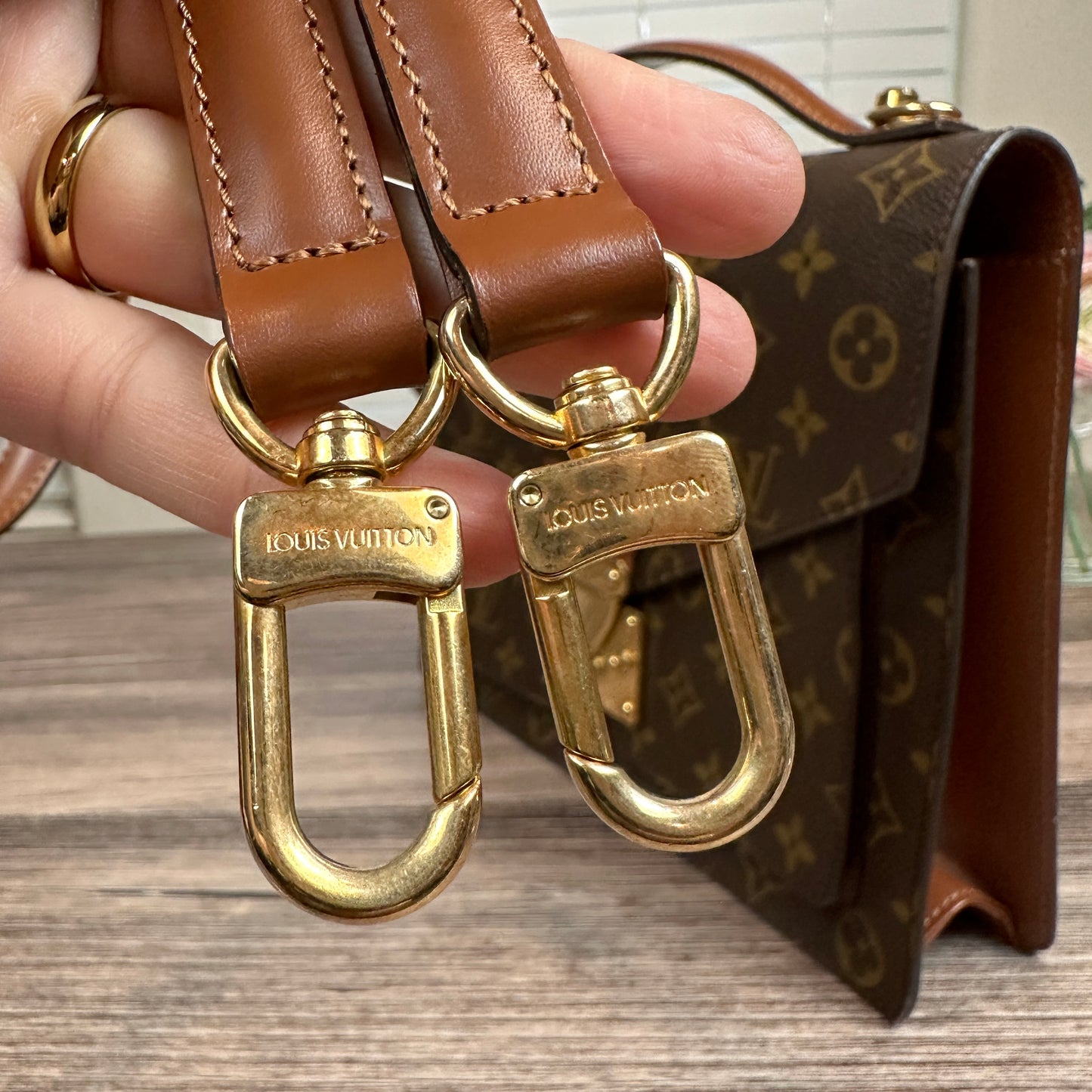 Louis Vuitton Vintage Monceau 28 Monogram