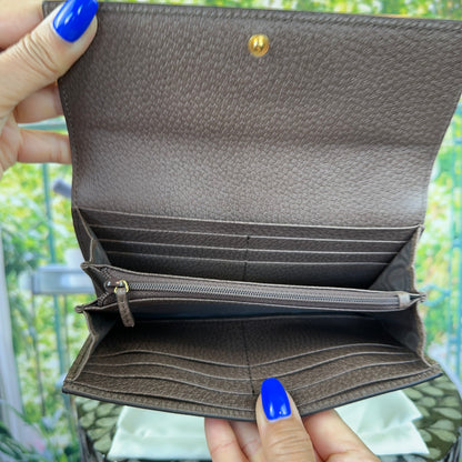 Gucci Ophidia GG Continental Wallet