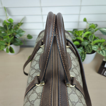 Gucci Vintage Two Way Boston Bag