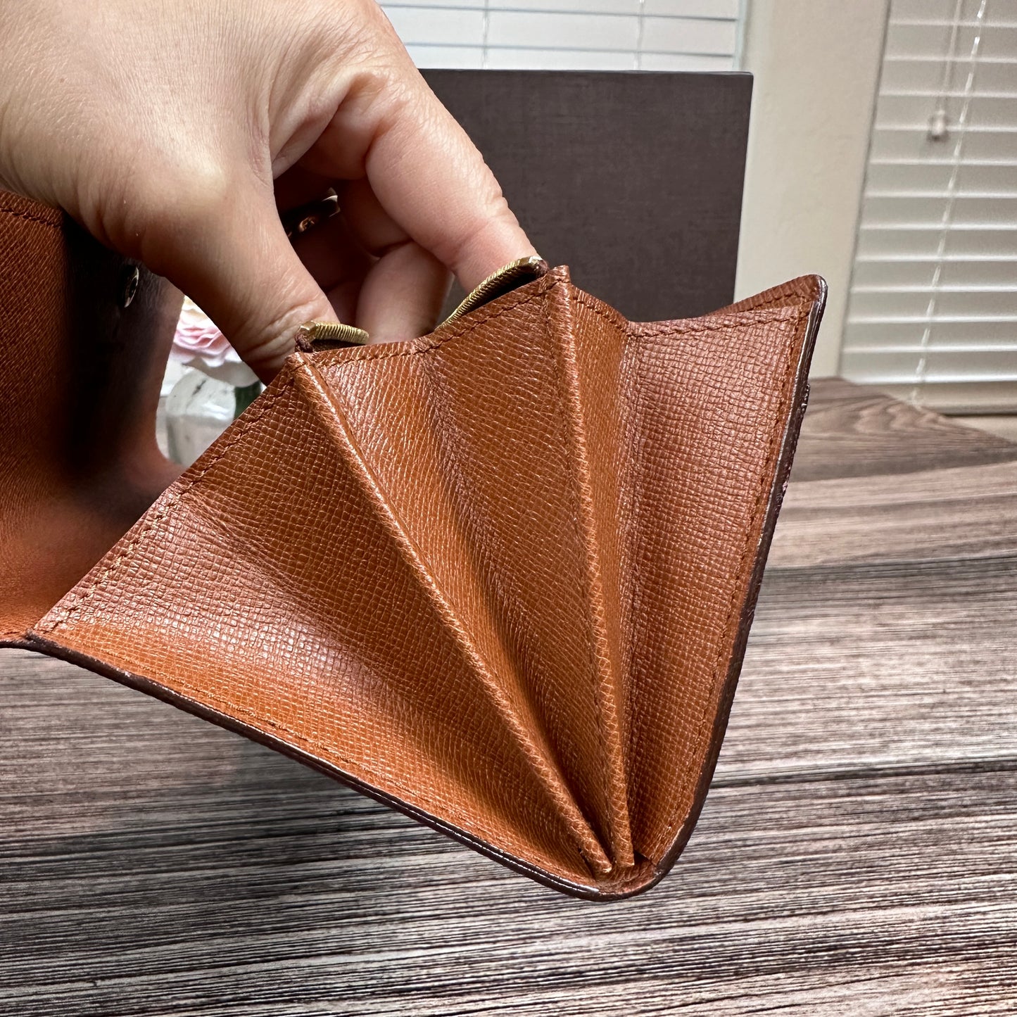 Louis Vuitton Monogram Sarah Wallet Old Model
