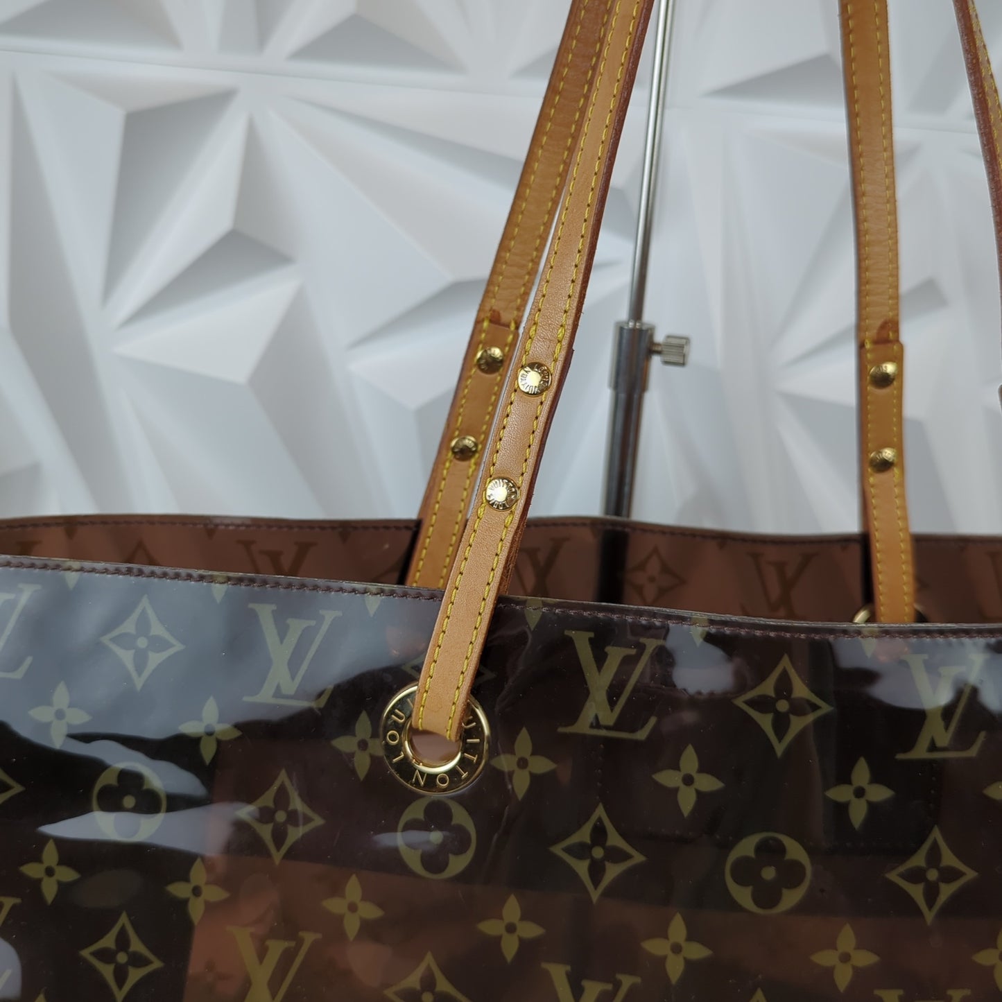 Limited Edition Monogram Vinyl Ambre Cruise Tote Bag