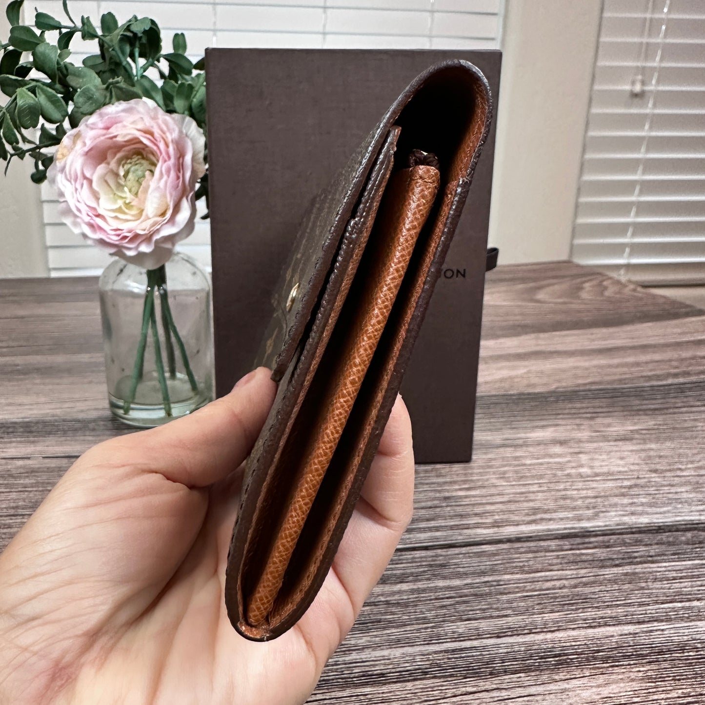 Louis Vuitton Monogram Sarah Wallet Old Model