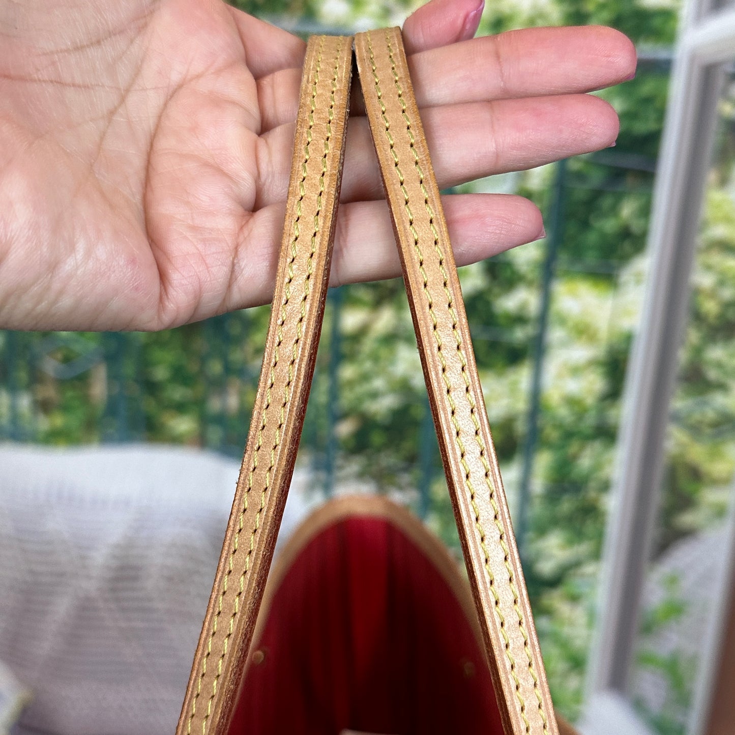 Louis Vuitton Monogram Neverfull MM Cerise