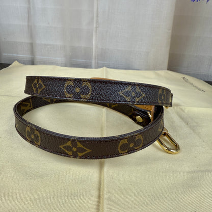 Monogram Canvas Shoulder Strap with Comfort Pad