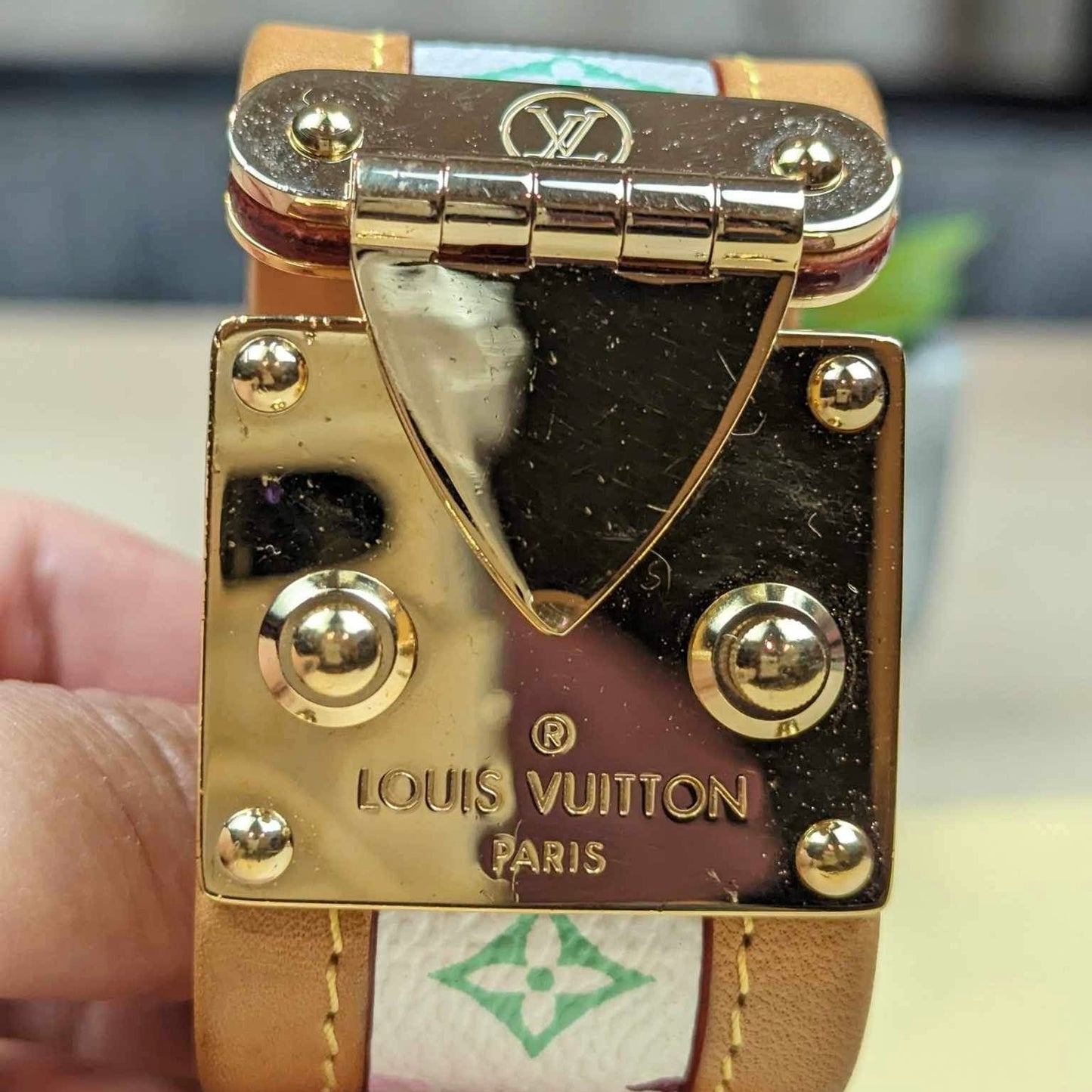Louis Vuitton Limited Edition Multicolor S lock Bracelet