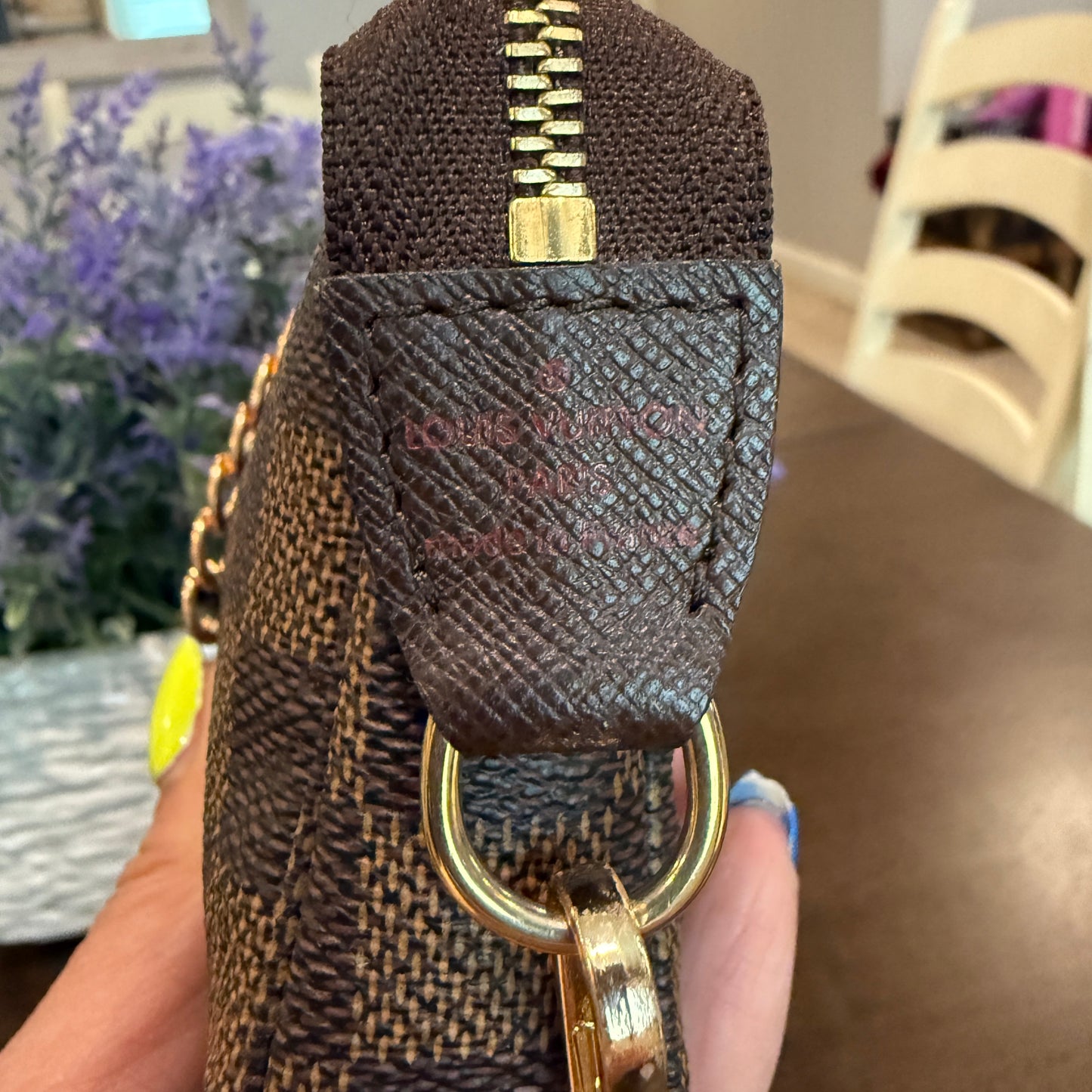 Damier Ebene Marais Pochette