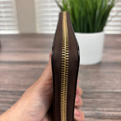 Louis Vuitton XL Zippy Organizer Damier Ebene