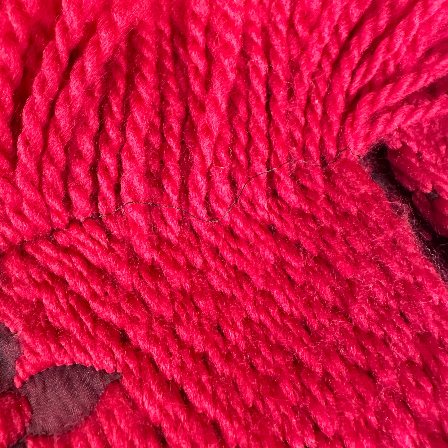 Louis Vuitton Logomania Scarf Red