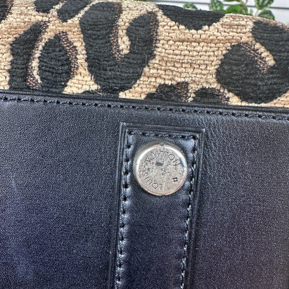 Louis Vuitton Limited Edition Stephen Sprouse Jacquard Velvet Leopard Print Speedy