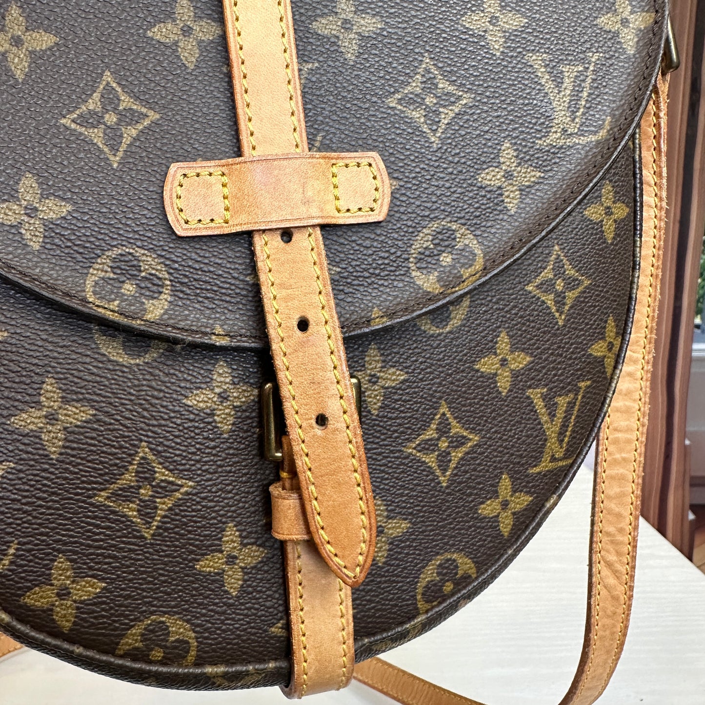 Louis Vuitton Monogram Chantilly MM Crossbody Bag