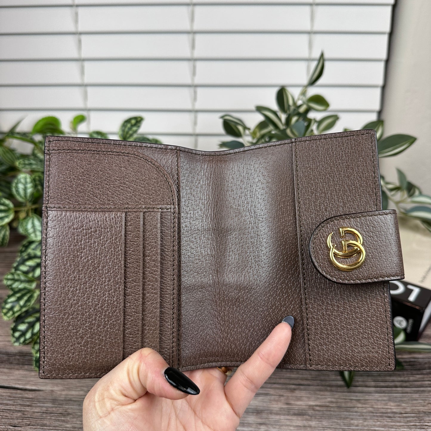 Gucci Ophidia Web Passport Wallet