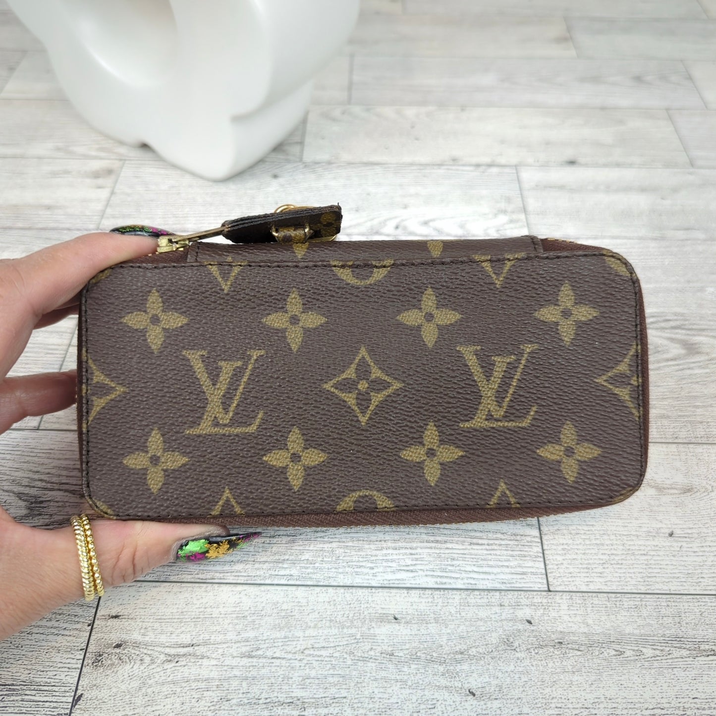 Louis Vuitton Monogram Poche Monte Carlo Jewelry Case
