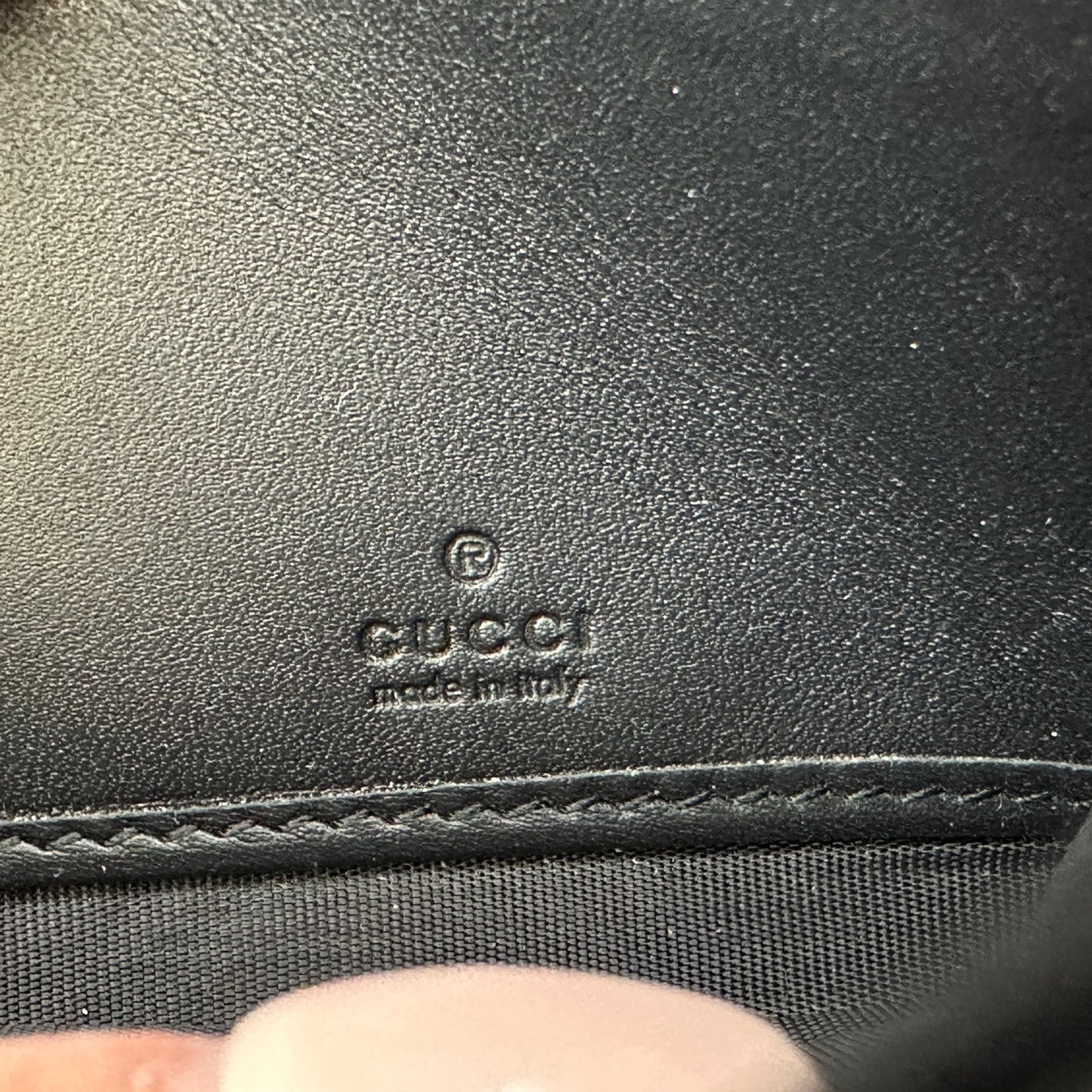 Gucci GG Supreme Continental Wallet Black