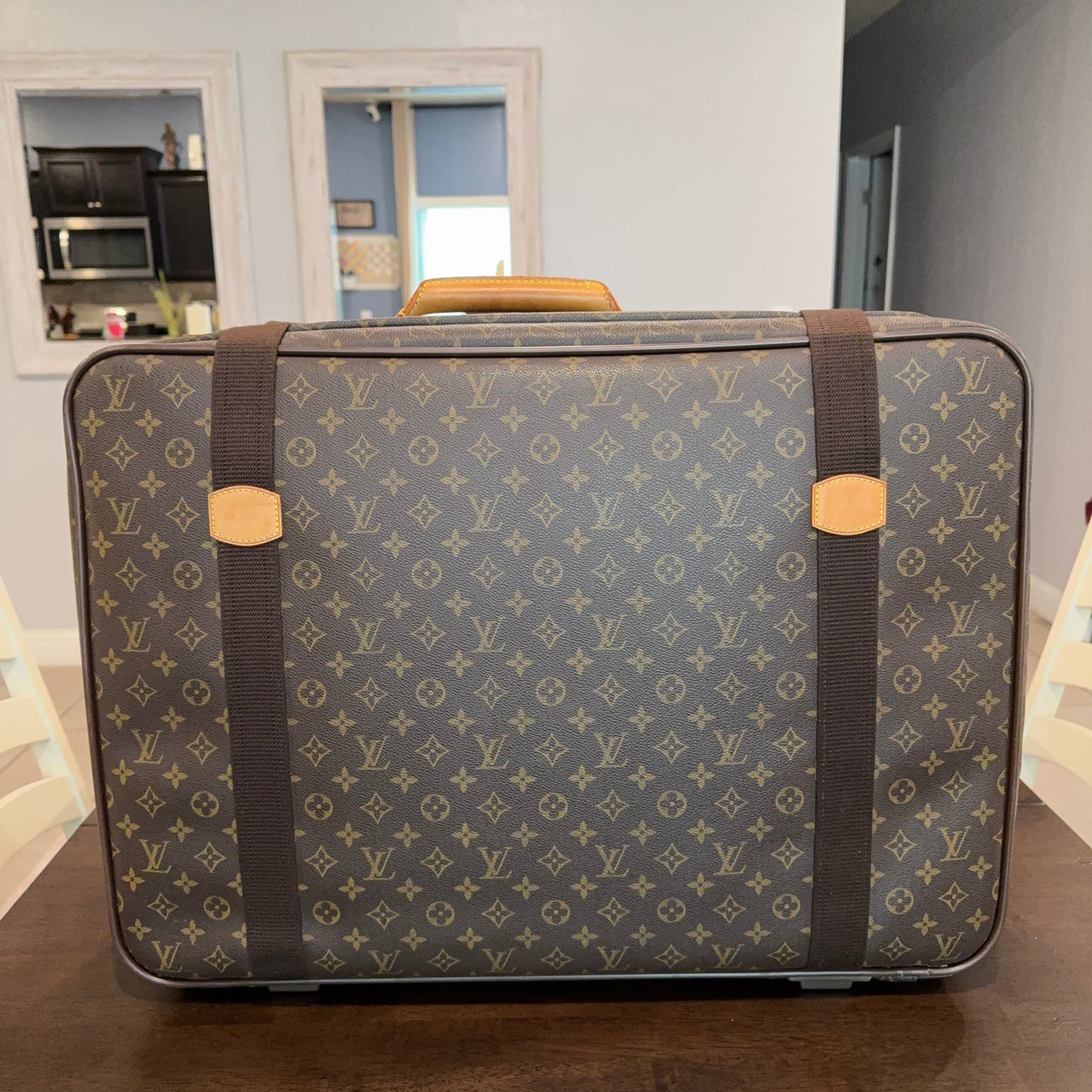 Monogram Satellite 65 Suitcase