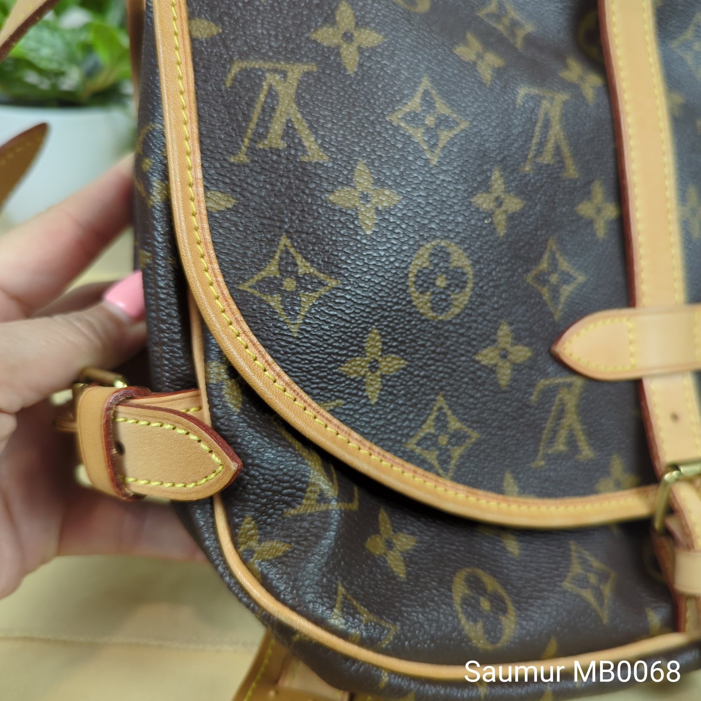 Louis Vuitton Monogram Saumur 30 Messenger Bag