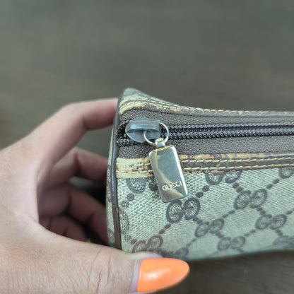 Vintage GG Monogram Cylinder Pouch