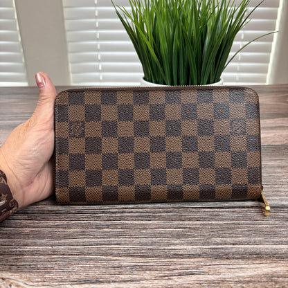 Louis Vuitton XL Zippy Organizer Damier Ebene