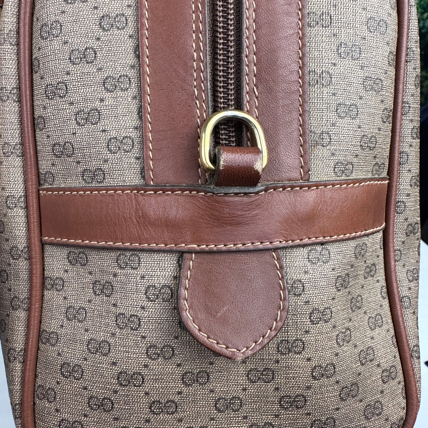 Gucci Vintage Sherryline Boston Bag