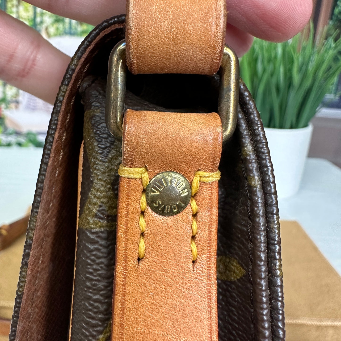 Louis Vuitton Monogram Cartouchiere PM