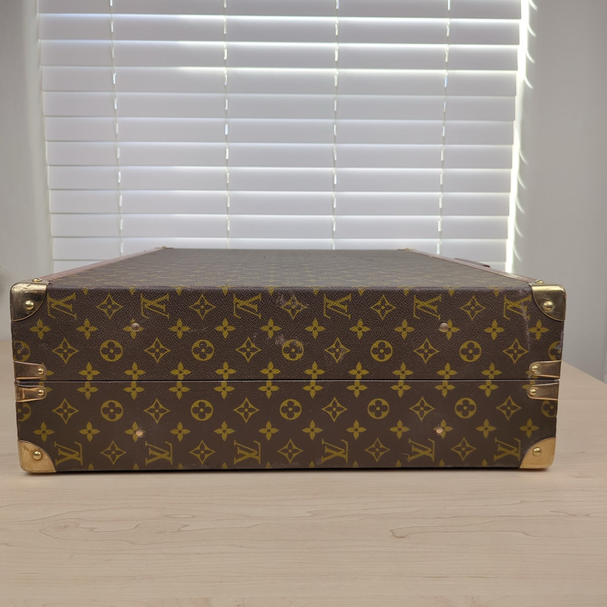 Louis Vuitton Vintage 1960 Monogram Bisten 60 Trunk