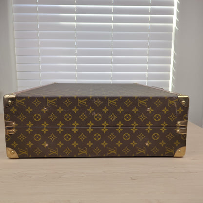 Louis Vuitton Vintage 1960 Monogram Bisten 60 Trunk
