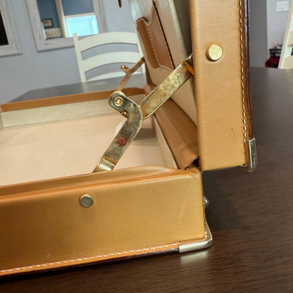 Beige/Brown Micro GG Hard Briefcase