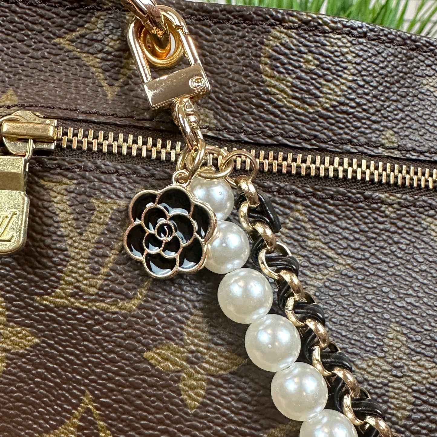 Louis Vuitton Randonnee Pouch Converted to Crossbody Clutch