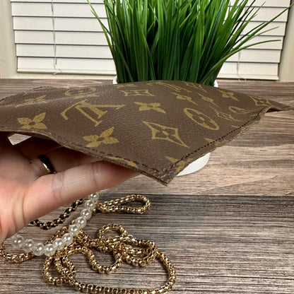 Louis Vuitton Randonnee Pouch Converted to Crossbody Clutch