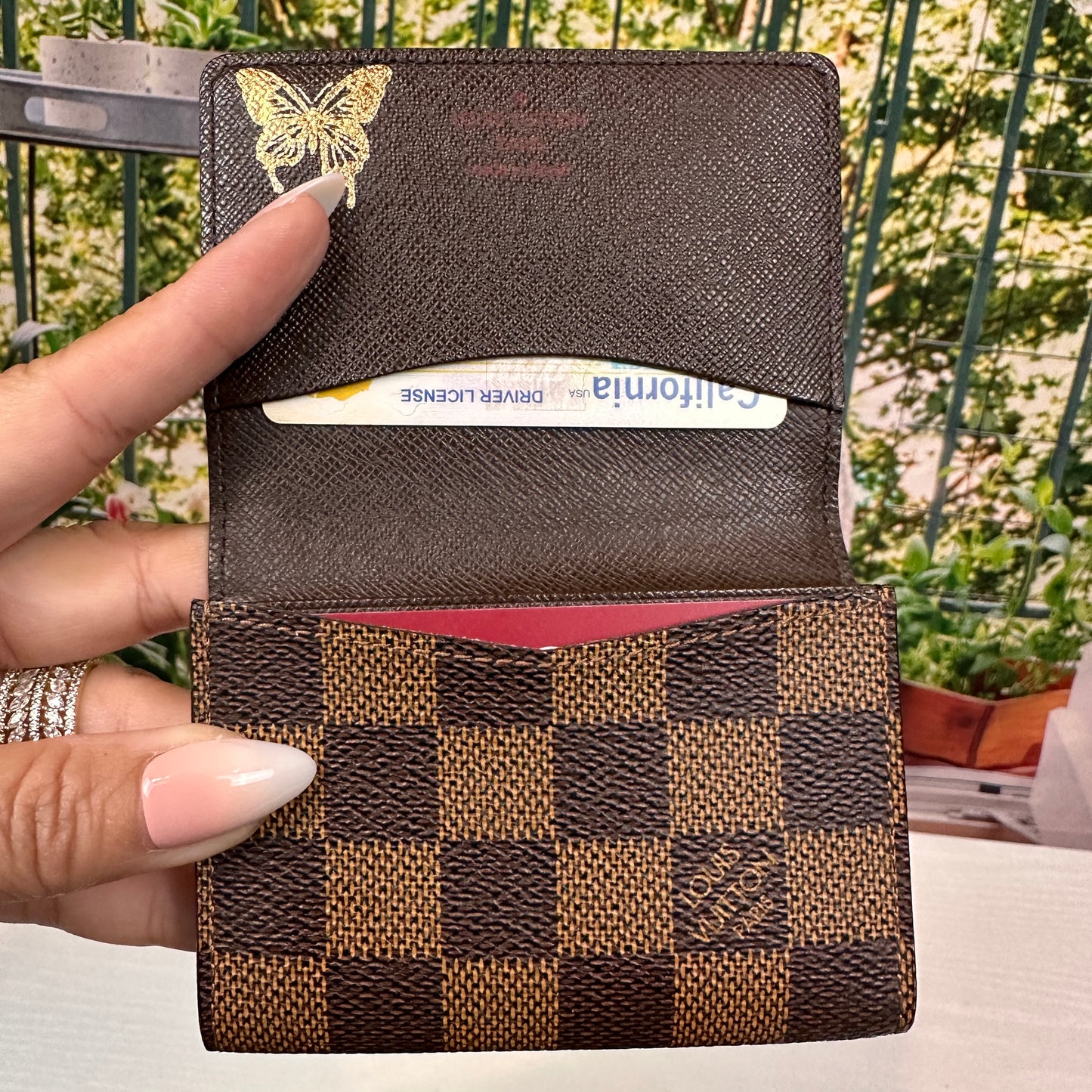 Louis Vuitton Damier Ebene Card Case