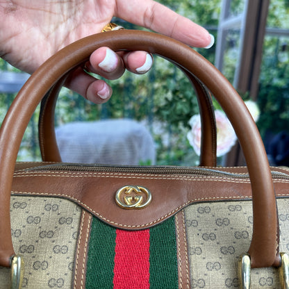 Gucci Vintage Sherryline Boston Bag