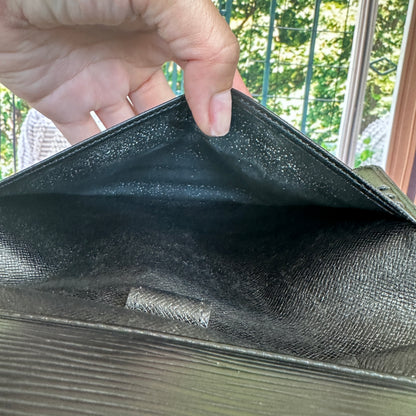 Louis Vuitton Black Epi Porte Tresor International Wallet