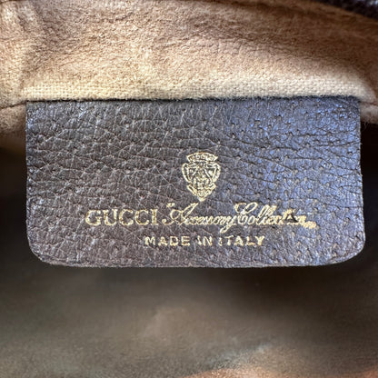 Gucci Vintage GG Web Sherry Line Clutch Bag