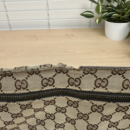 Gucci GG Original Canvas Belt Bag Dark brown