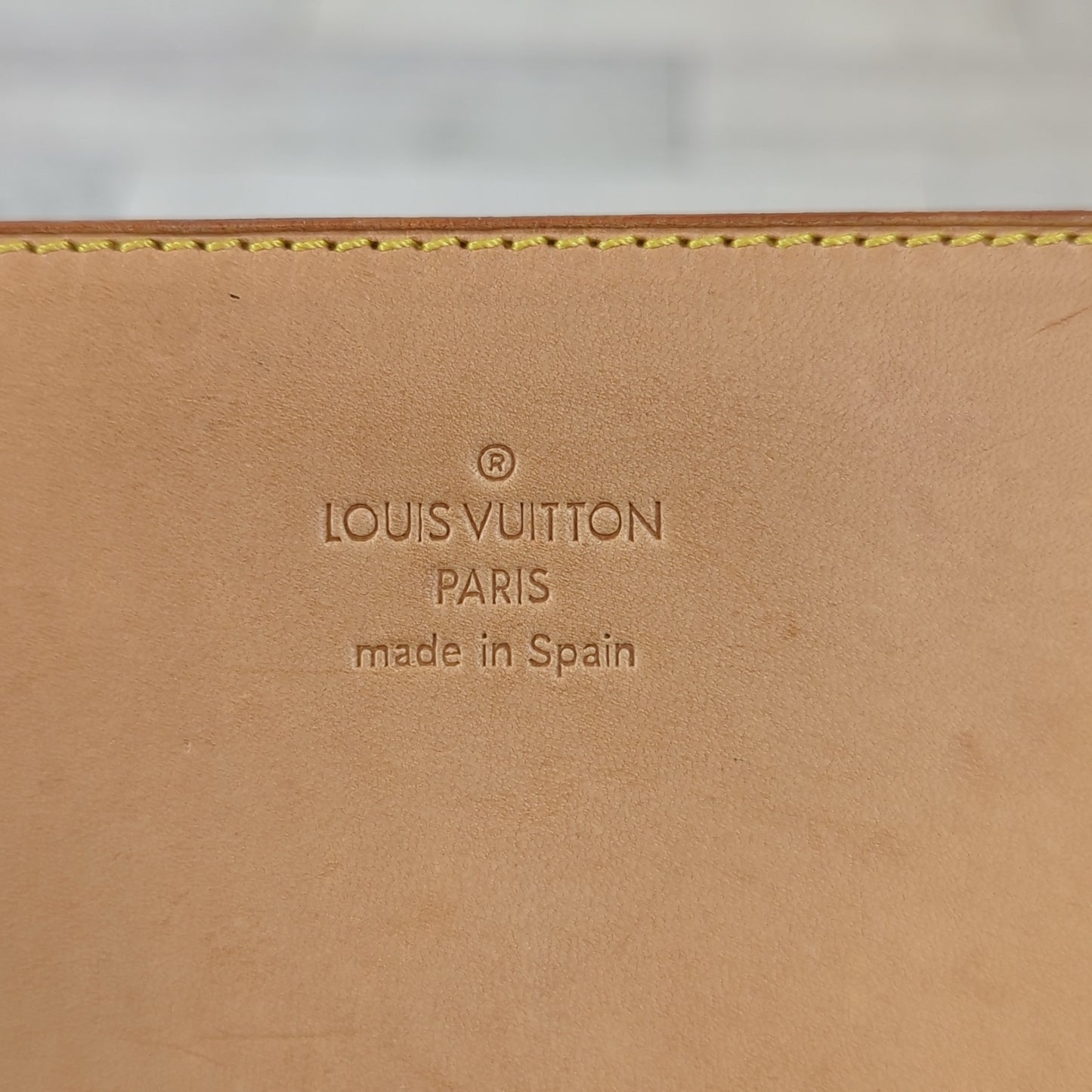 Limited Edition Monogram Vinyl Ambre Cruise Tote Bag