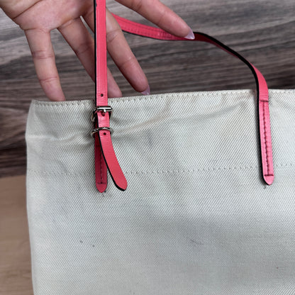 Louis Vuitton Corail Cotton Canvas Articles De Voyage Cabas MM Bag