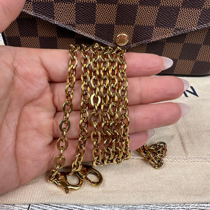 Louis Vuitton Félicie Pochette Damier Ebene