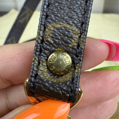 Monogram Canvas Shoulder Strap with Comfort Pad