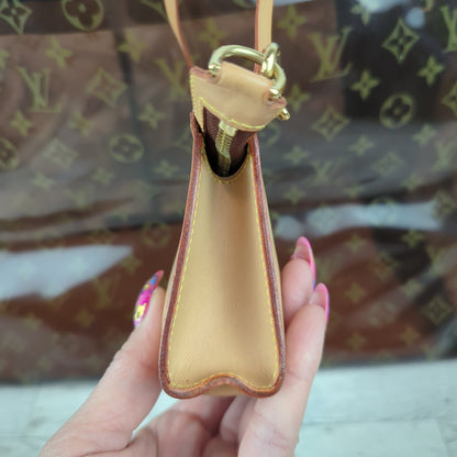 Limited Edition Monogram Vinyl Ambre Cruise Tote Bag