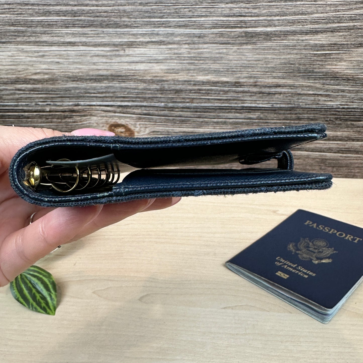 Louis Vuitton Mini Lin Agenda PM Navy Blue