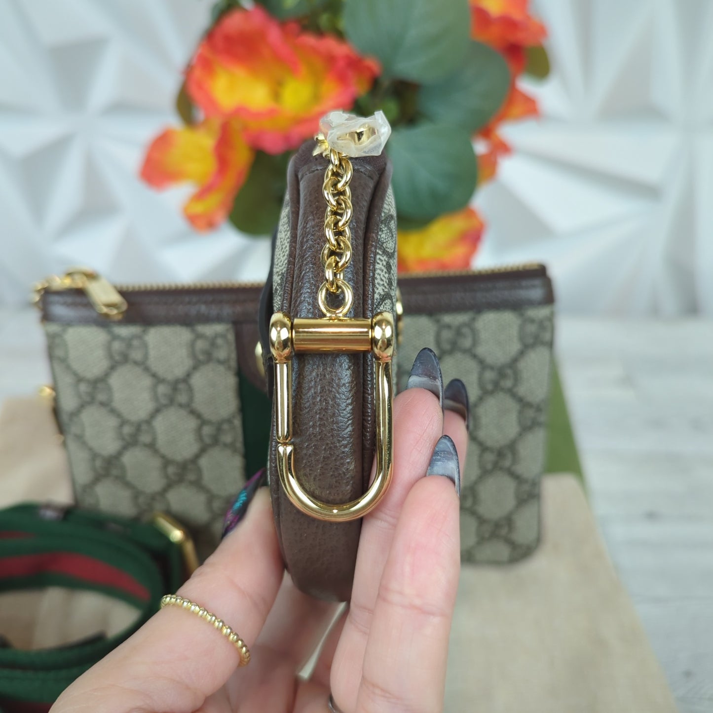 Gucci Ophidia Heart Utility Belt Bag